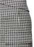 Detail View - Click To Enlarge - HELMUT LANG - Houndstooth plaid wool tweed skirt