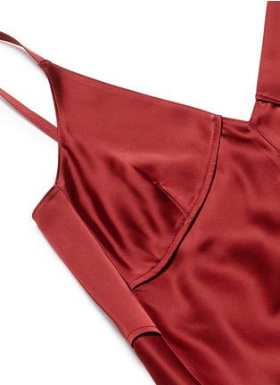 Detail View - Click To Enlarge - HELMUT LANG - Satin camisole dress
