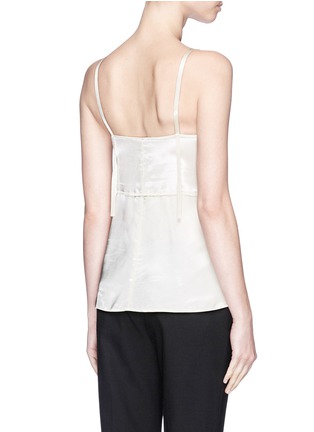 Back View - Click To Enlarge - HELMUT LANG - Satin camisole