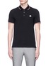 Main View - Click To Enlarge - MONCLER - Logo patch polo shirt