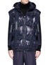 Main View - Click To Enlarge - MONCLER - 'Ian' buckle strap down puffer vest