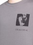 Detail View - Click To Enlarge - MC Q - 'Gig Poster’ slogan print sweatshirt