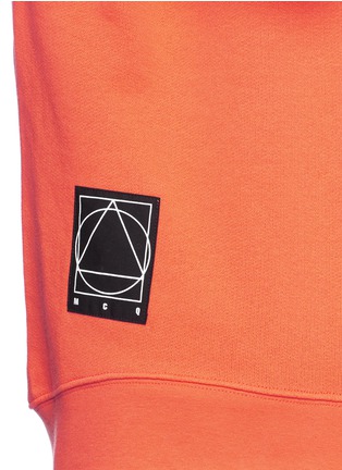Detail View - Click To Enlarge - MC Q - Logo patch sweatshirt