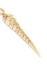 Detail View - Click To Enlarge - STEPHEN WEBSTER - Diamond 18k yellow gold linked feather drop earrings