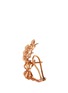 Detail View - Click To Enlarge - STEPHEN WEBSTER - 'Pavé Triple' diamond 18k rose gold batmoth earrings