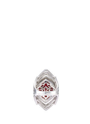 Figure View - Click To Enlarge - STEPHEN WEBSTER - Crystal Haze dégradé sapphire 18k white gold small ring