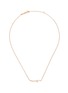 Main View - Click To Enlarge - STEPHEN WEBSTER - 'Stem' diamond pavé 18k rose gold mini pendant necklace