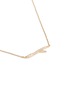 Figure View - Click To Enlarge - STEPHEN WEBSTER - 'Stem' diamond pavé 18k rose gold mini pendant necklace