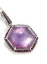 Detail View - Click To Enlarge - STEPHEN WEBSTER - 'Haze' diamond Crystal Haze sapphire large drop earrings
