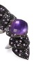 Detail View - Click To Enlarge - STEPHEN WEBSTER - 'Armadillo' Crystal Haze diamond sapphire long finger ring