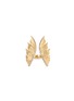 Main View - Click To Enlarge - STEPHEN WEBSTER - Diamond 18k yellow gold feather open ring