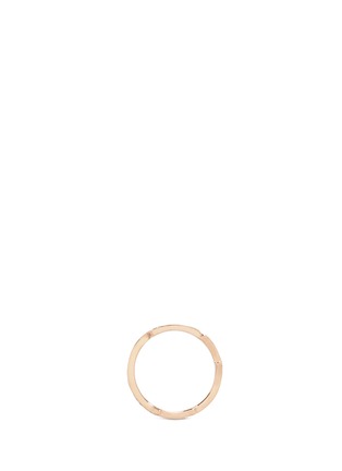 Figure View - Click To Enlarge - STEPHEN WEBSTER - 'Stem' diamond 18k rose gold ring