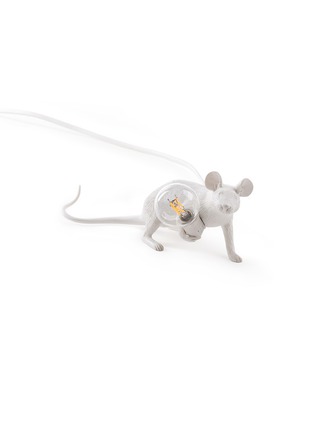 Main View - Click To Enlarge - SELETTI - Mouse lamp – Lie Down