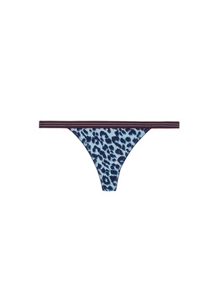 Main View - Click To Enlarge - 72930 - 'Roomservice' leopard print thong