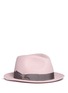 Main View - Click To Enlarge - BORSALINO - Rabbit furfelt fedora hat
