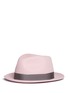 Figure View - Click To Enlarge - BORSALINO - Rabbit furfelt fedora hat