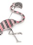 Detail View - Click To Enlarge - SONIA RYKIEL - x The Webster glass crystal flamingo brooch