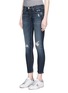 Front View - Click To Enlarge - RAG & BONE - 'Capri' distressed skinny jeans