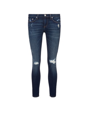 Main View - Click To Enlarge - RAG & BONE - 'Capri' distressed skinny jeans
