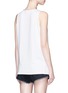 Back View - Click To Enlarge - RAG & BONE - 'Oasis' contrast trim knit tank top