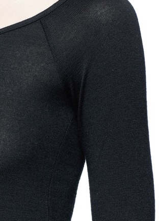 Detail View - Click To Enlarge - RAG & BONE - 'Oasis' scoop neck knit top