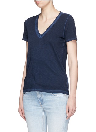 Front View - Click To Enlarge - RAG & BONE - 'Sublime Wash Vee' cotton T-shirt