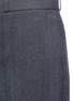 Detail View - Click To Enlarge - BALENCIAGA - 'Rockabilly' virgin wool herringbone cropped pants