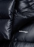  - BALENCIAGA - 'Outspace' scarf oversize quilted down jacket