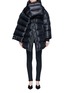 Main View - Click To Enlarge - BALENCIAGA - 'Outspace' scarf oversize quilted down jacket