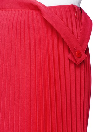 Detail View - Click To Enlarge - BALENCIAGA - 'Top to Skirt' pleated skirt