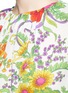 Detail View - Click To Enlarge - BALENCIAGA - Floral print leopard jacquard dress