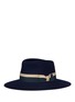 Figure View - Click To Enlarge - MAISON MICHEL - 'Charles' rabbit furfelt fedora hat