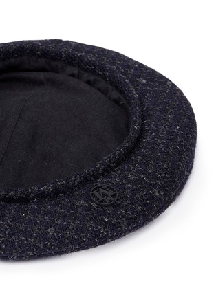 Detail View - Click To Enlarge - MAISON MICHEL - 'New Billy' pompom beret