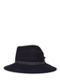 Main View - Click To Enlarge - MAISON MICHEL - 'Virginie' embellished rabbit furfelt fedora hat