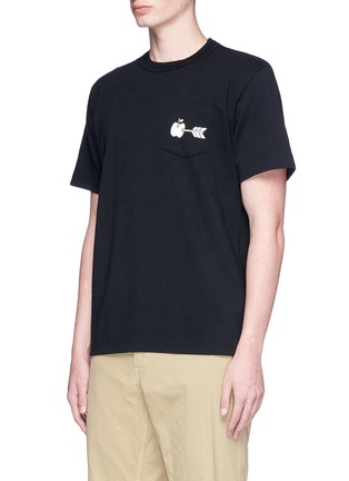 Front View - Click To Enlarge - SACAI - Apple arrow print T-shirt