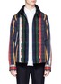 Main View - Click To Enlarge - SACAI - Check plaid flannel coach jacket