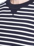 Detail View - Click To Enlarge - SACAI - Stripe long sleeve T-shirt