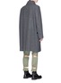 Back View - Click To Enlarge - SACAI - Embroidered throatlatch wool coat