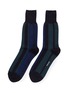 Main View - Click To Enlarge - SACAI - Stripe rib knit socks