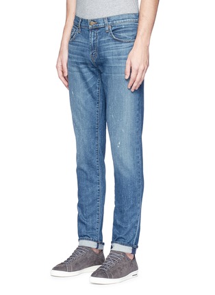 Front View - Click To Enlarge - J BRAND - 'Tyler Taper' distressed denim jeans