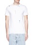 Main View - Click To Enlarge - THE EDITOR - Ladder stitch embroidered T-shirt