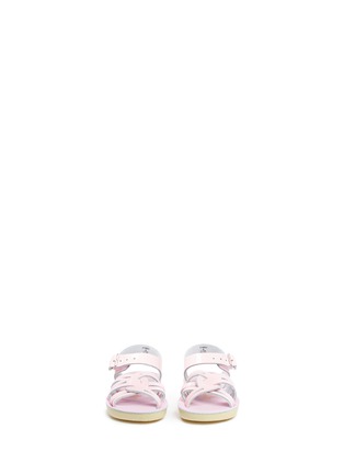 Figure View - Click To Enlarge - SALT-WATER - 'Strapwee' toddler leather sandals