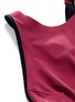 Detail View - Click To Enlarge - 73316 - 'Palmer' reversible high neck one-piece swimsuit