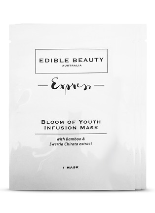Main View - Click To Enlarge - EDIBLE BEAUTY AUSTRALIA - Express: Bloom of Youth Infusion Mask 3-piece pack
