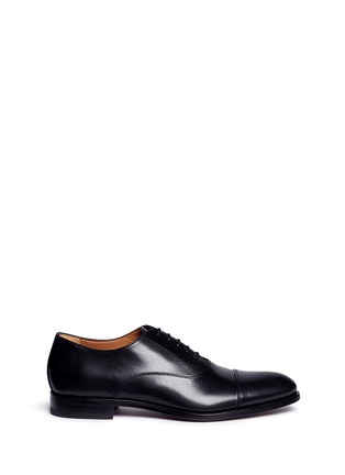 Main View - Click To Enlarge - TOM DIXON - Cap toe leather Oxfords