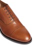 Detail View - Click To Enlarge - ANTONIO MAURIZI - Cap toe leather Oxfords