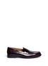 Main View - Click To Enlarge - ANTONIO MAURIZI - Cordovan leather penny loafers