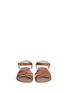 Figure View - Click To Enlarge - SALT-WATER - 'Original' youth leather sandals