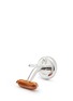 Detail View - Click To Enlarge - BABETTE WASSERMAN - Egg and sausage cufflinks