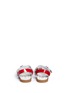 Back View - Click To Enlarge - SALT-WATER - 'Original' kids patent leather sandals